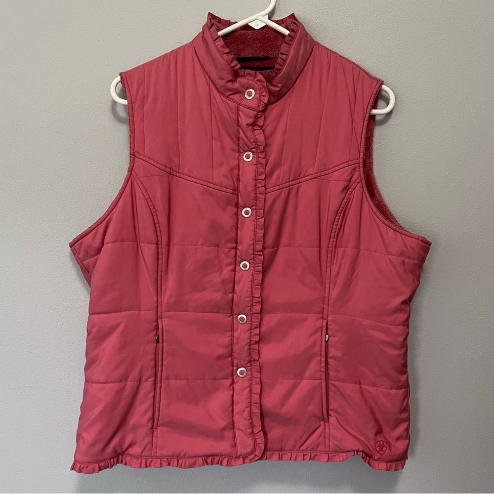 Ariat Women's Coral Quilted Vest Size M